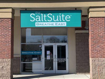 The Salt Suite storefront of Oakhurst, New Jersey.